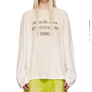 Acne Studios Distressed Jersey Tshirt